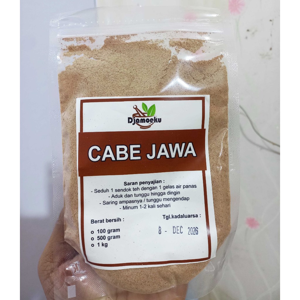 Cabe jawa/cabe jamu bubuk 100 gram