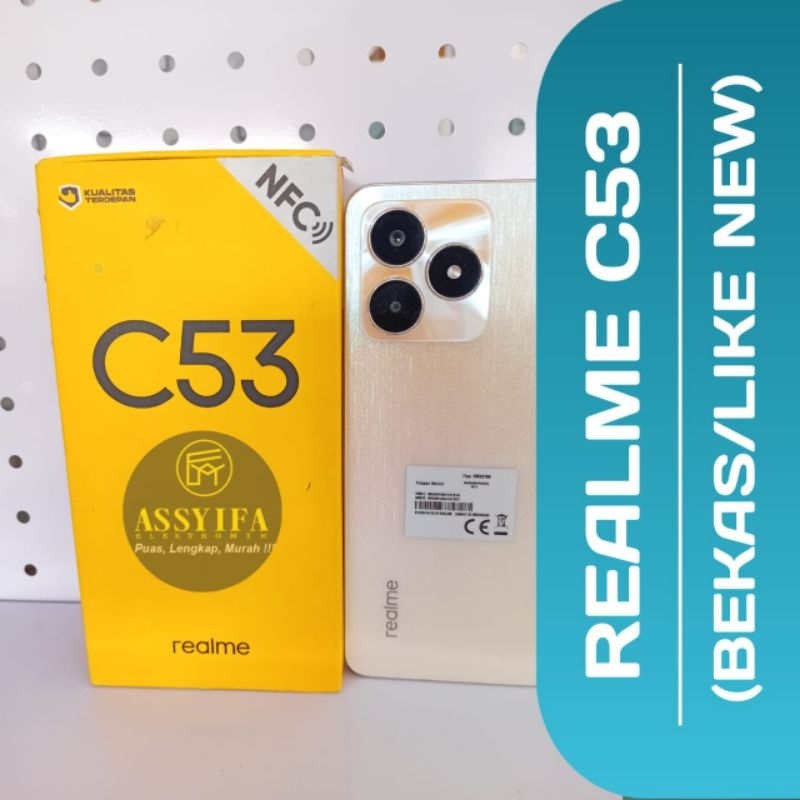 Realme C53/Hp bekas Realme C53/Hp Fungsi Normal Like New