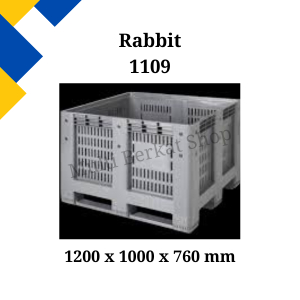 Rabbit Keranjang Container Box Industri Plastik 1109 Termurah