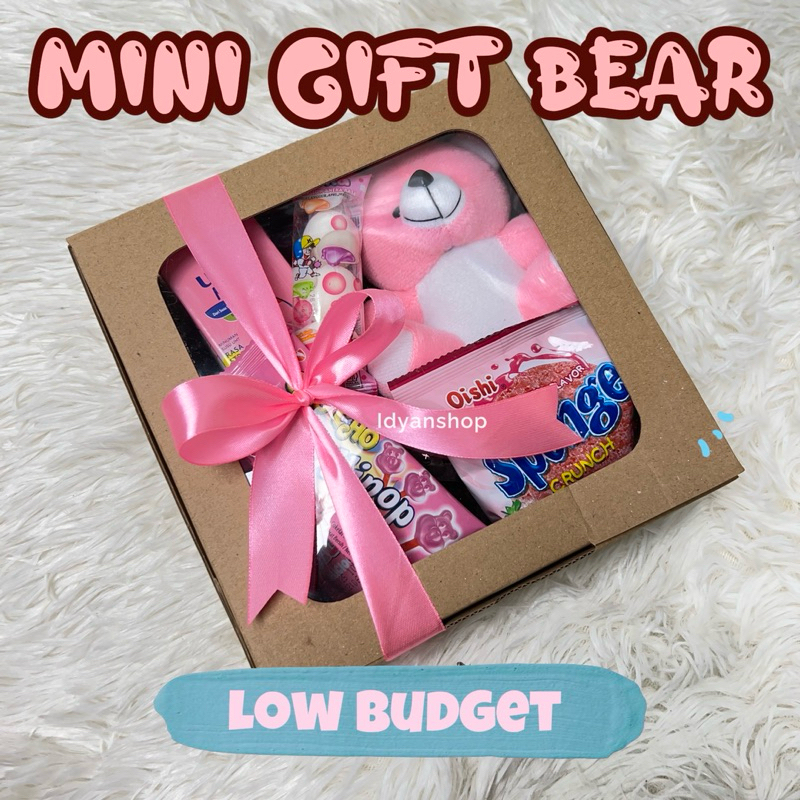 

MINI GIFT SNACK MIX BONEKA BERUANG MINI - HAMPERS LEBARAN RAMADHAN - HAMPERS BONEKA