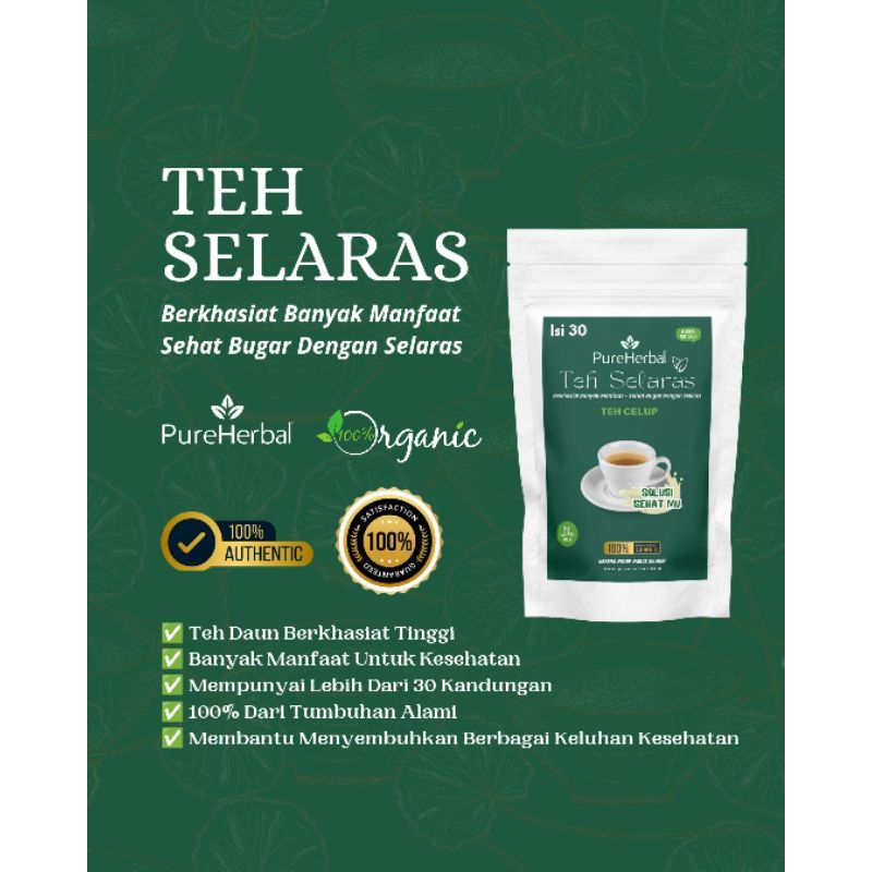 

PROMO Teh Selaras 100% ORIGINAL