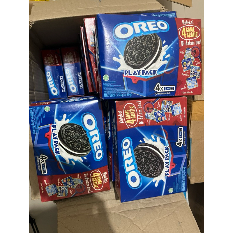 

Oreo playpack 4x64gr (257.6gr) termurah