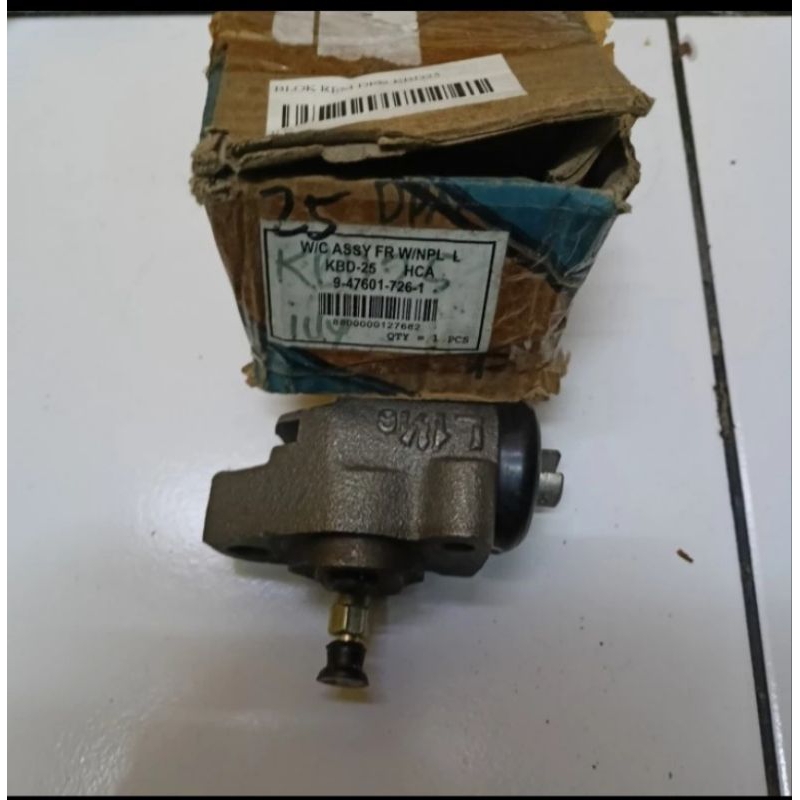 wheel cylinder blok block master rem bawah depan kiri chevrolet luv kbd25 kbd 25