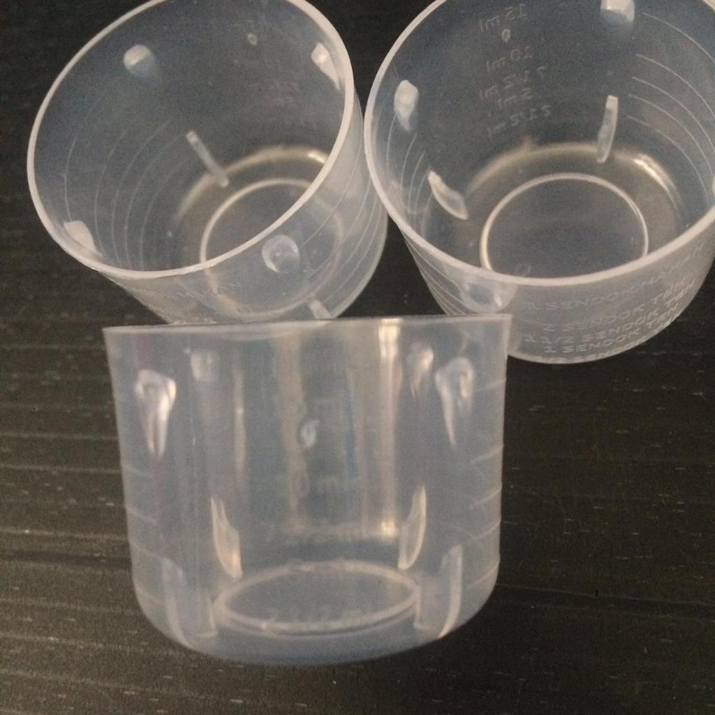 Gelas takar obat 15ml/gelas sloki/gelas sirup/ measuring cup