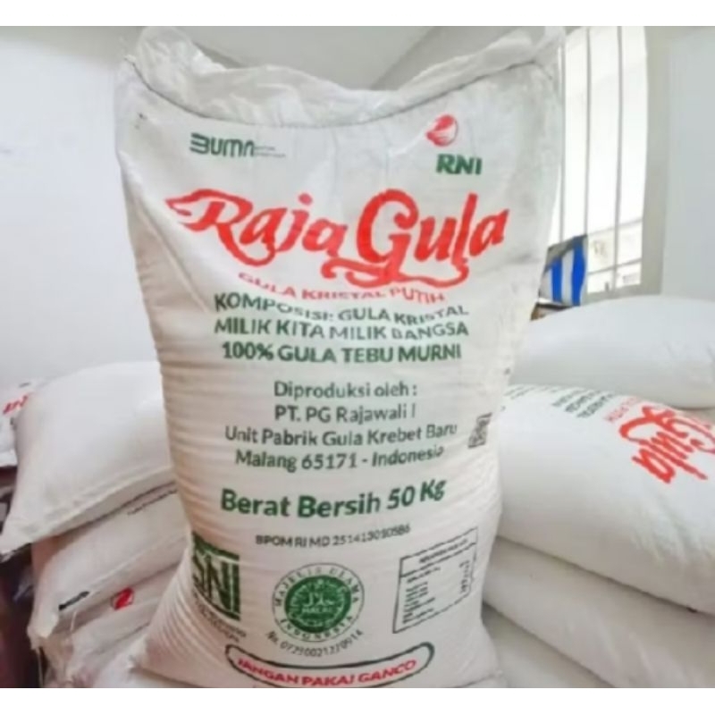 Gula Pasir Karungan 50 KG - Gula Sak Pabrikan