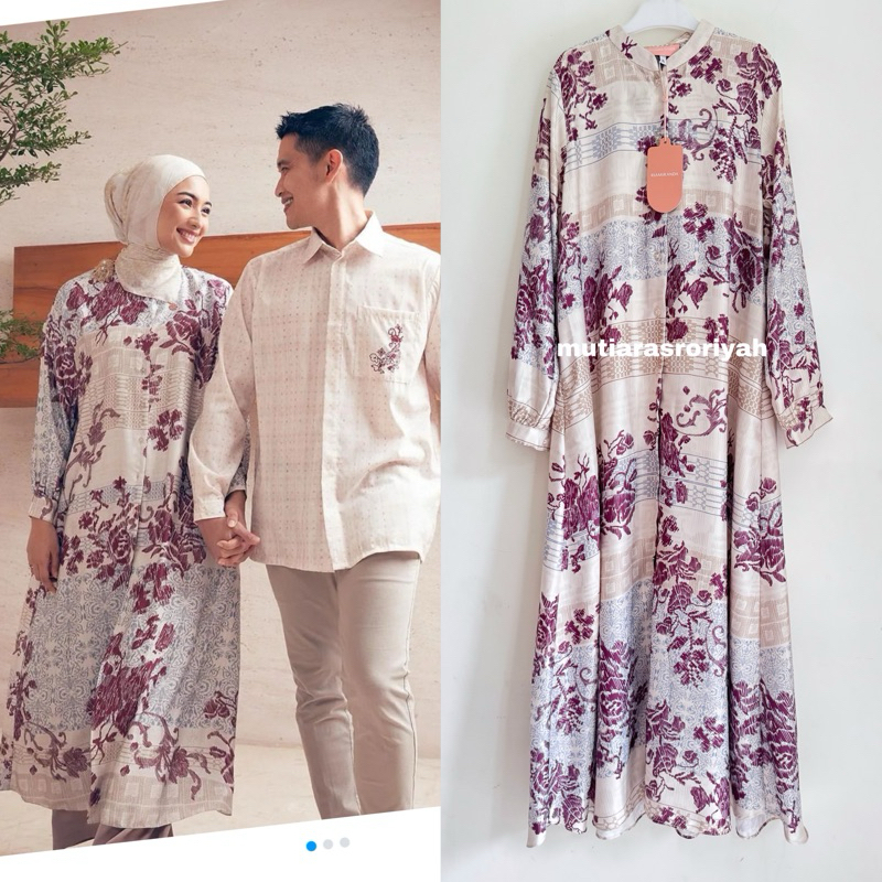 READY STOCK Ria Miranda Ceko Lagosi Shirt Dress Riamiranda Selayar Raya 2024