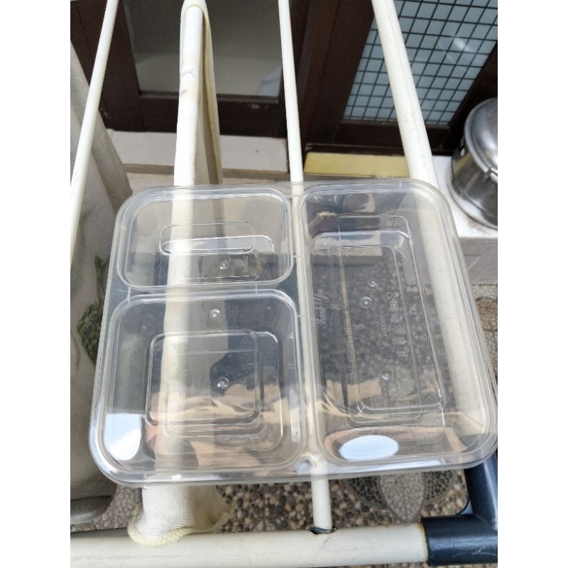 thinwall bento victory sekat 3 isi 25 pcs