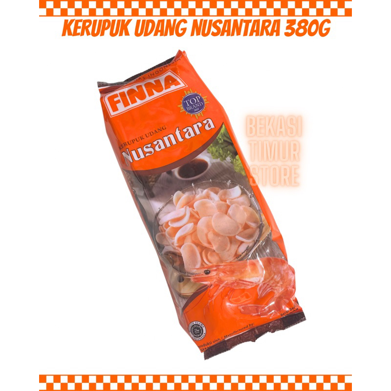 

Finna Kerupuk Udang NUSANTARA 380g (MENTAH)