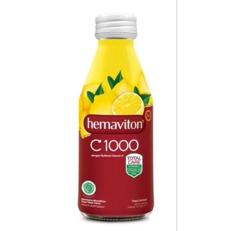 

HEMAVITON C 1000 BOTOL 150ML LEMON DAN ORANGE