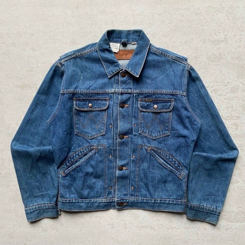 Vintage Wrangler Blue Bell's 111MJ Selvedge Trucker Denim Jacket Type 2
