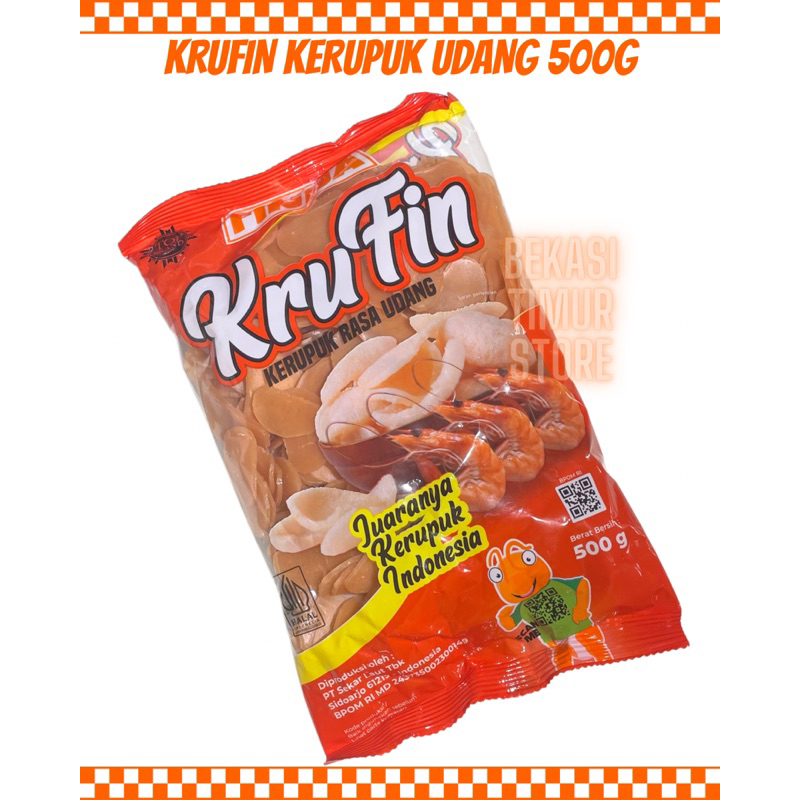 

KRUFIN Kerupuk Udang 500g (MENTAH)