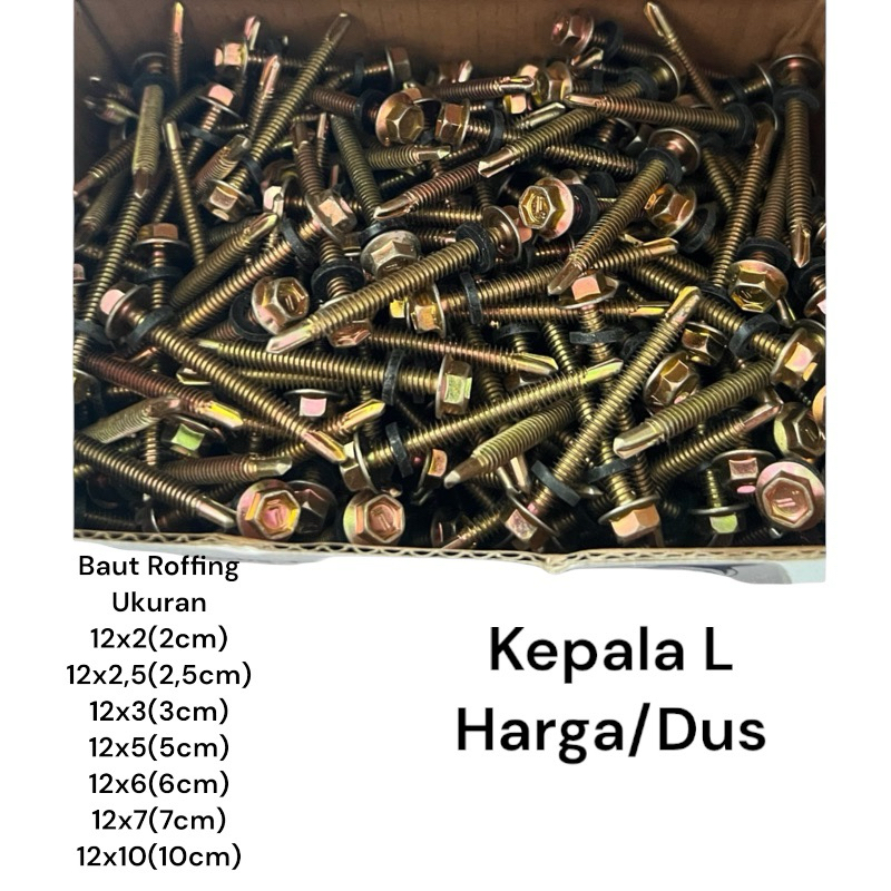 BAUT ROFFING PER DUS / BAUT RUPING / BAUT ROFING BAUT BAJA 2CM 21/2CM 5CM 6CM 7CM 10CM MOON LION