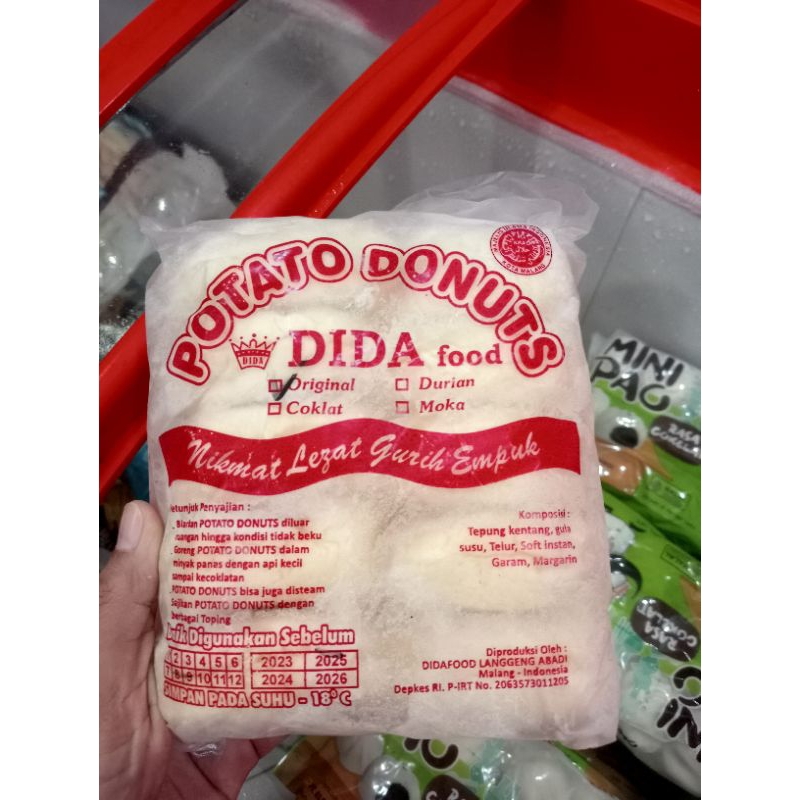 

DONAT KENTANG DIDA isi 10 pcs