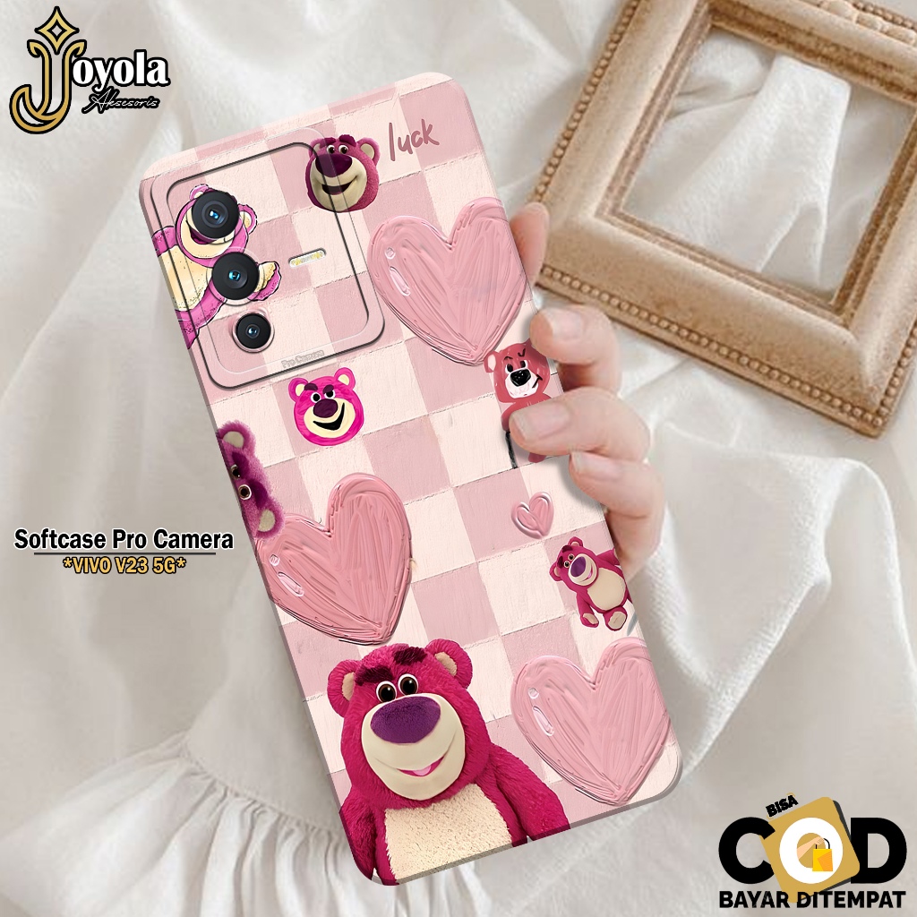 JOYOLA Case VIVO V23 5G - Fashion Case Kartun - Softcase VIVO V23 5G - Pro Camera - Casing VIVO V23 