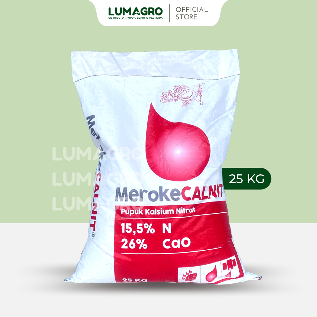 Pupuk Meroke Calnit 25kg Kalsium Nitrat
