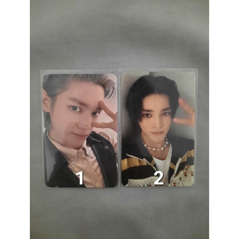 TAEYONG NCT PHOTOCARD OFFICIAL