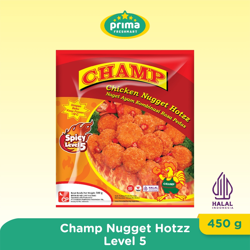 

Champ Nugget Hotzz Level 5 450 Gr