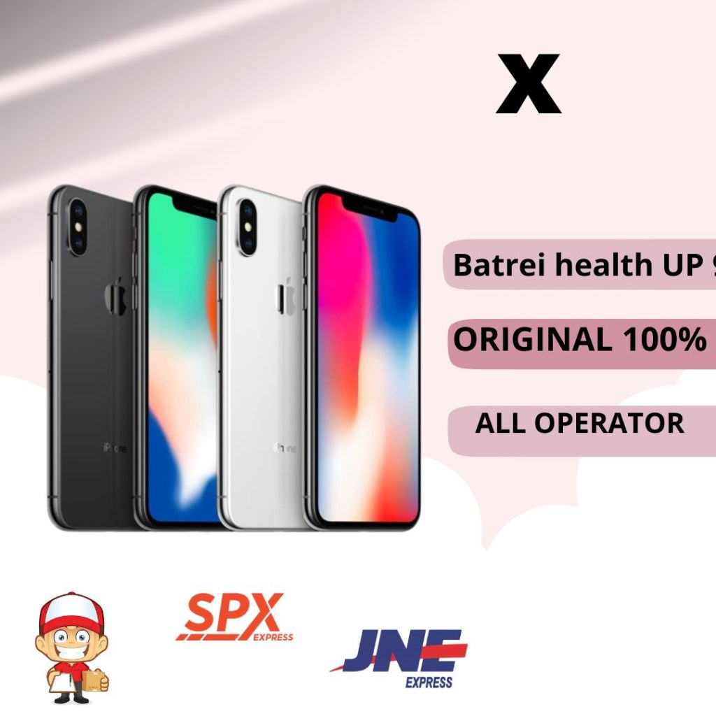 IPHONE X 64GB/256GB SECOND ORIGINAL EX INTER MULUS BERGARANSI IPHONE X FULLSET SECOND SEPERTI BARU