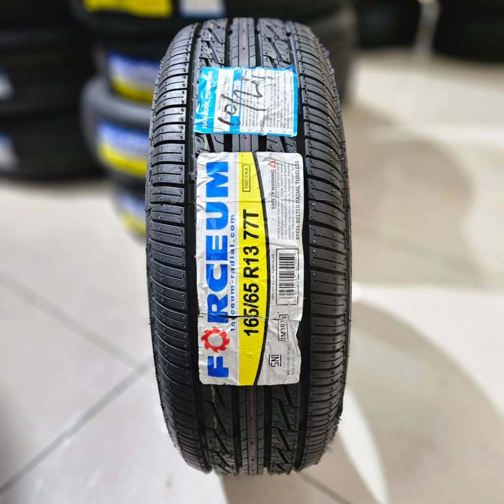 Ban Mobil 165/65 R13 Model Klasik Merk Forceum Trideka White List