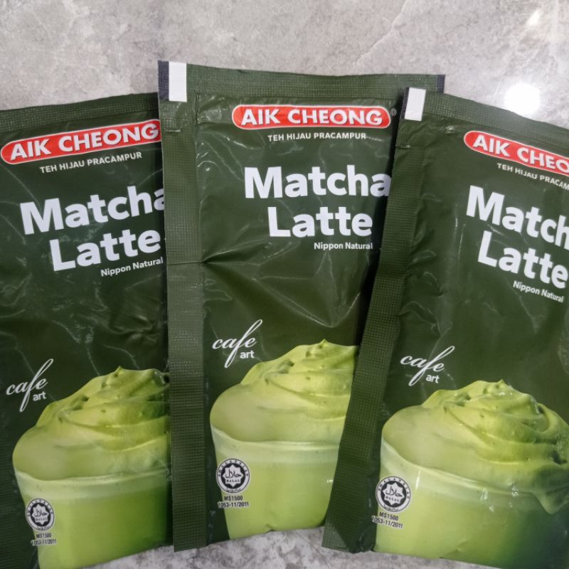 

Aik Cheong Matcha Latte Sachet