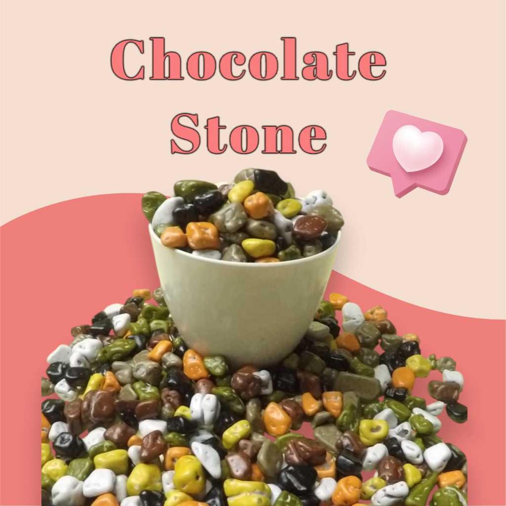 

Chocolate Stone – Coklat Kerikil - Coklat Batu - Turki Unik & Lezat | 250gr, 500gr, 1kg Cokelat Toples Cemilan Susu Manis