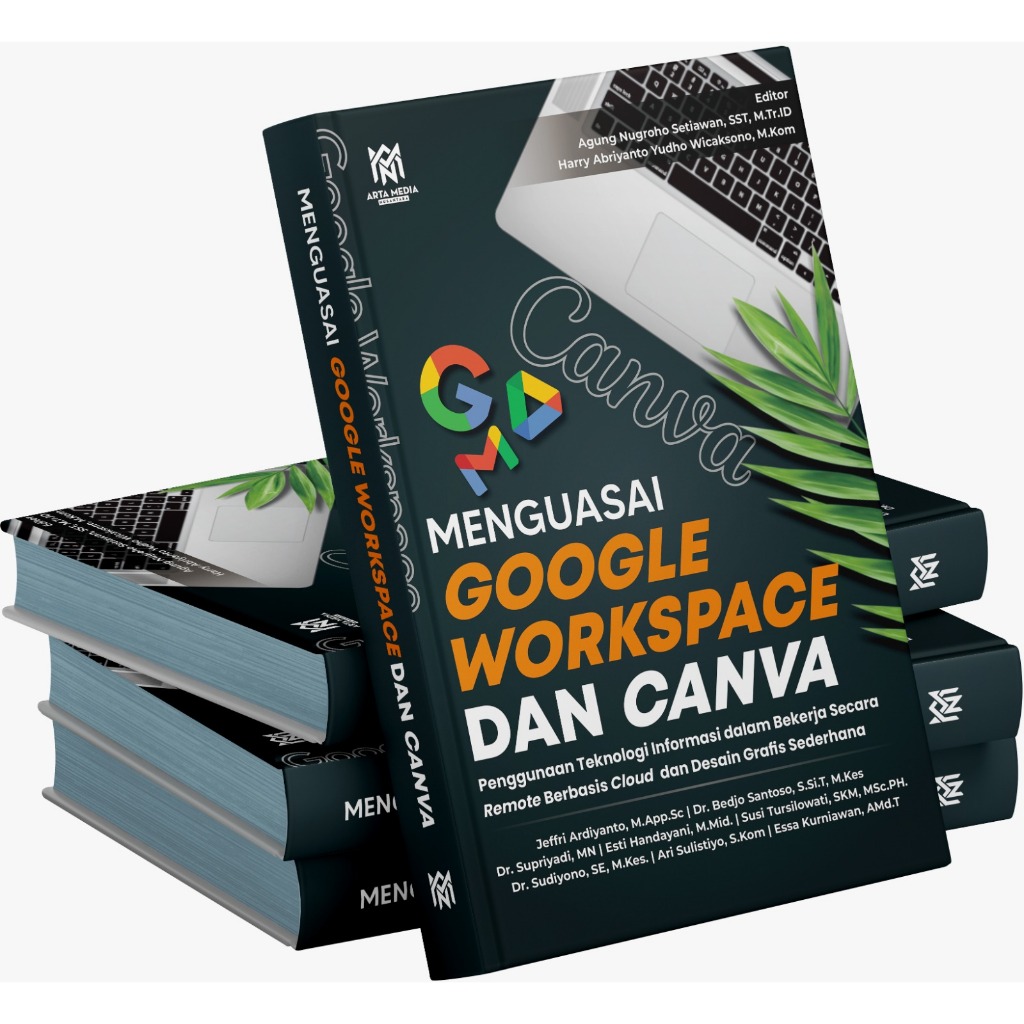 Buku MENGUASAI GOOGLE WORKSPACE DAN CANVA