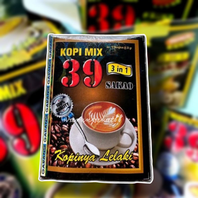 Kopi Mix 39 SAKO | Kopinya Lelaki Original 100%