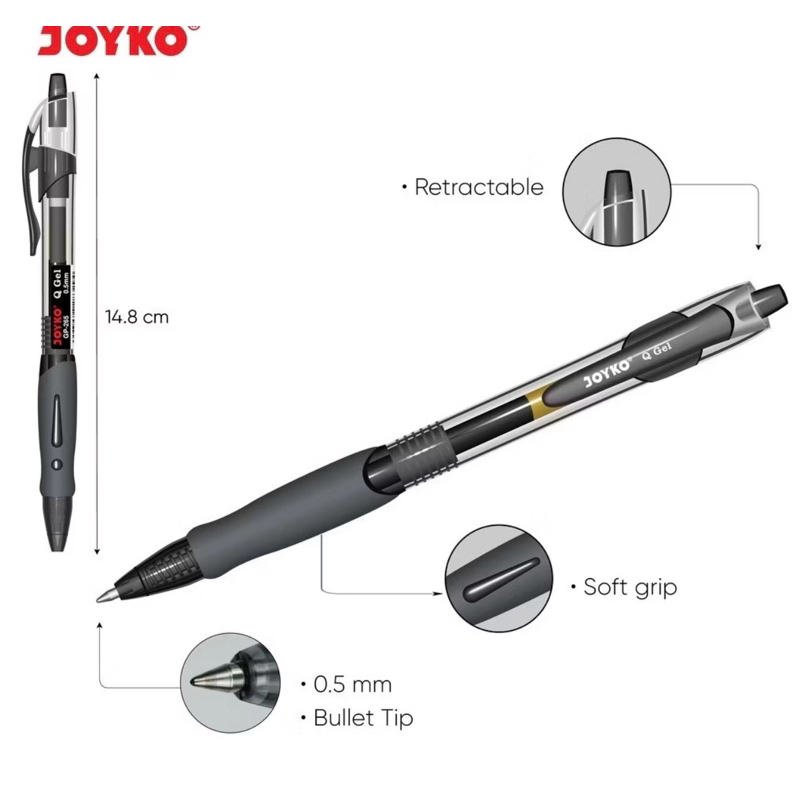 

COD/Pulpen Gen Pen Klik 0.5MM / Bolpoin Gel Vanco Press 1989