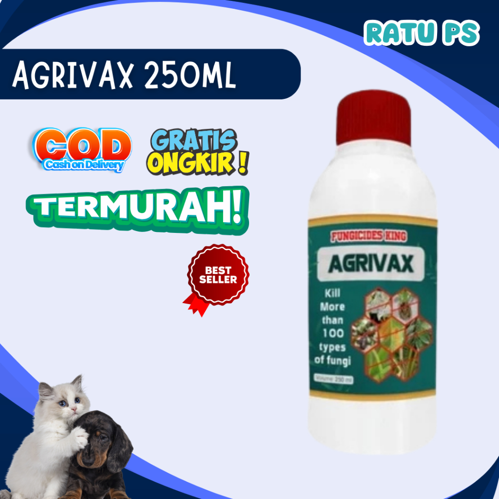 Agrivax Original 250 ml - Agrivax Pupuk Hayati - Agrivax Fungisida Hayati