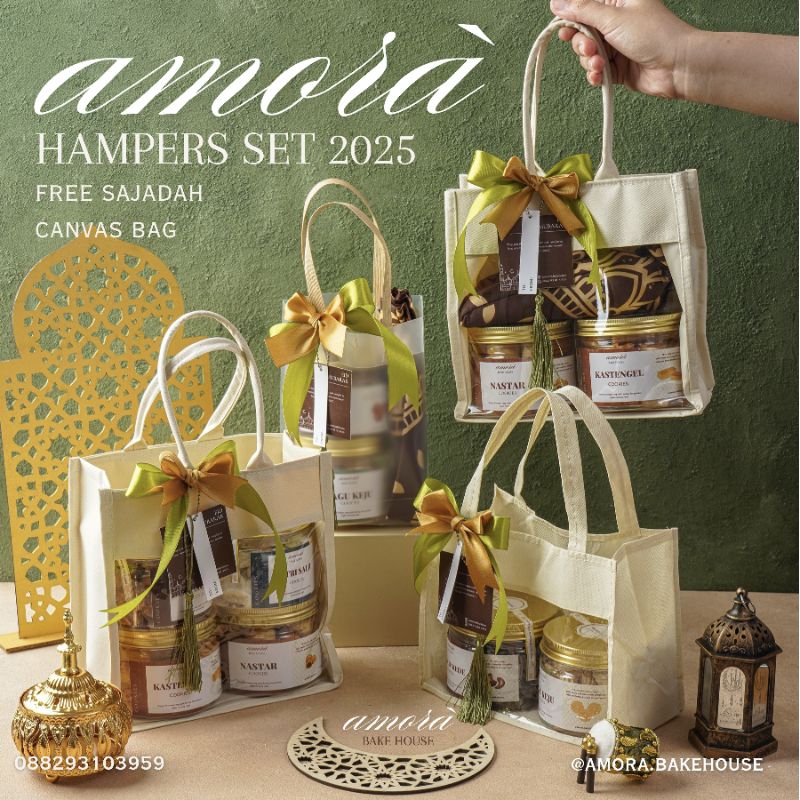 

Hampers Lebaran Premium Cookies your homie baked by Amora