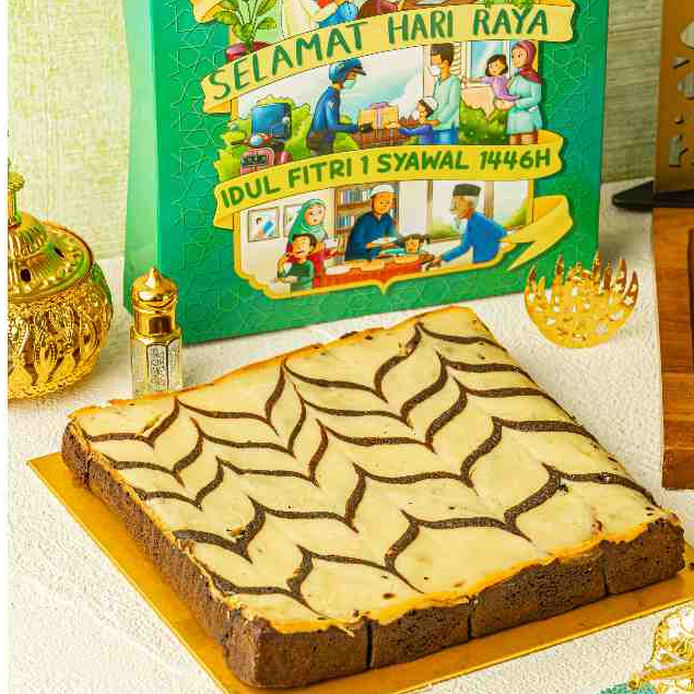 

Brownies Cream Cheese Chan Patisserie 20x20cm | Hampers Idul Fitri | Lebaran | Eid Mubarak