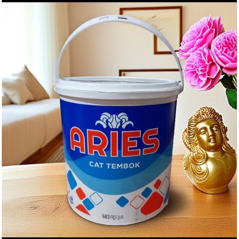 cat tembok aries 5kg warna