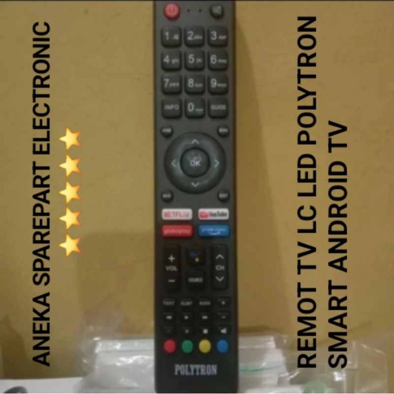 REMOT TV LCD LED POLYTRON SMART ANDROID TV