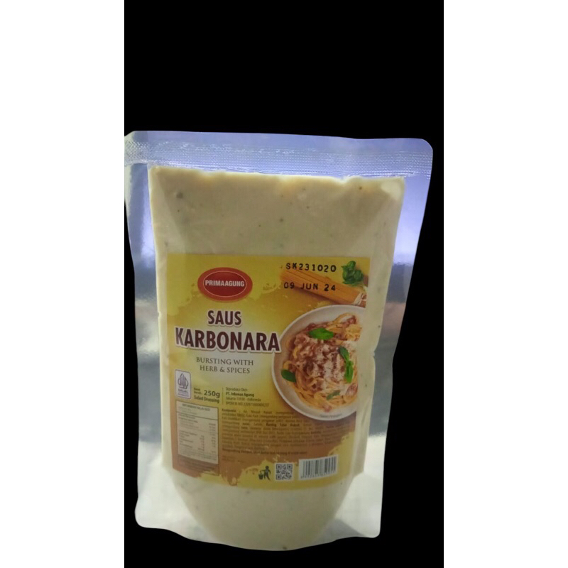 

Saus Karbonara Prima Agung 500 gr