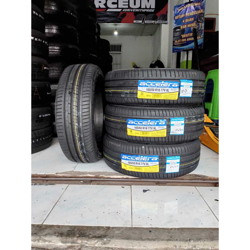 JUAL BAN BARU MOBIL 165/50 R16 ACCELERA NIK 2025