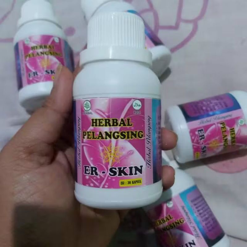 Herbal Pelangsing Erskin / Er-skin Pelangsing / Erskin pelangsing isi 30