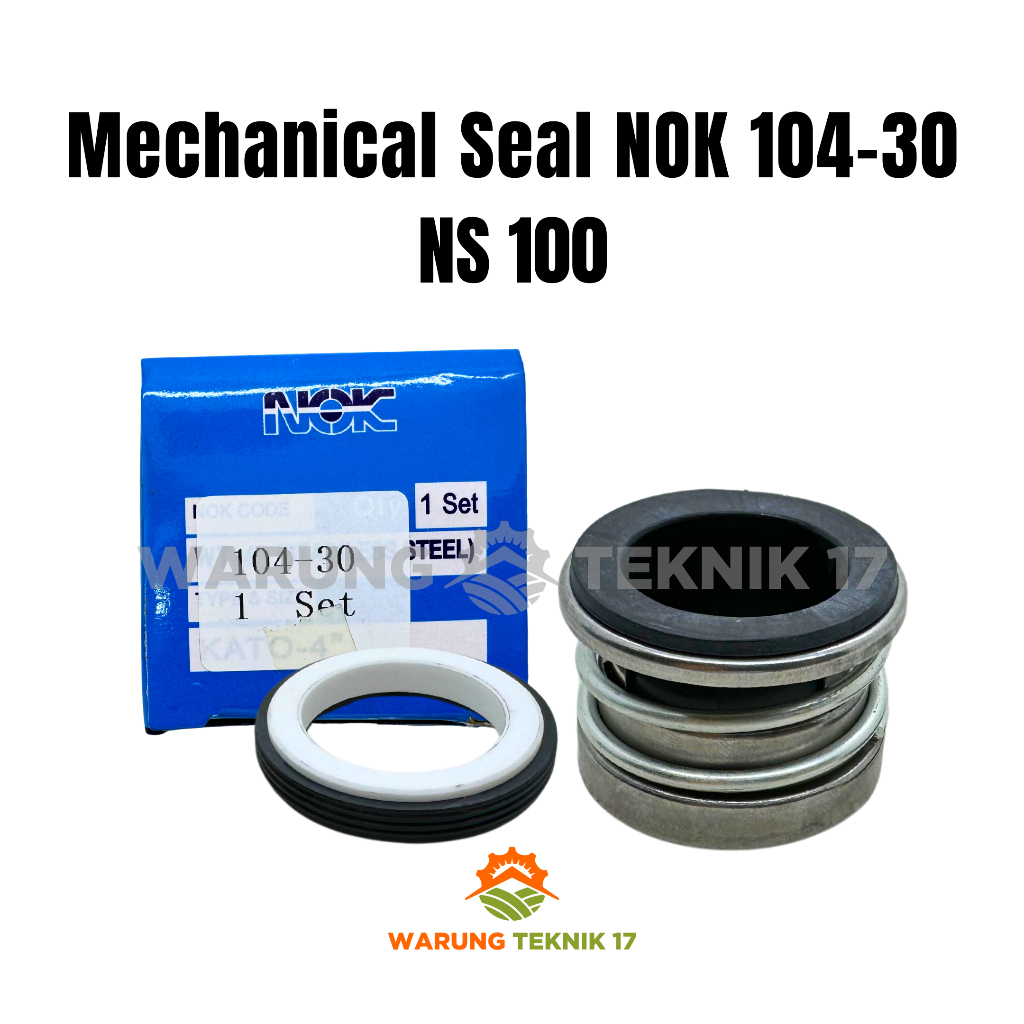 Mechanical Seal NOK 104-30 NS100 Sil Pompa Air Alkon Irigasi Sawah Oil Irigasi Sawah 104 30 NS 100