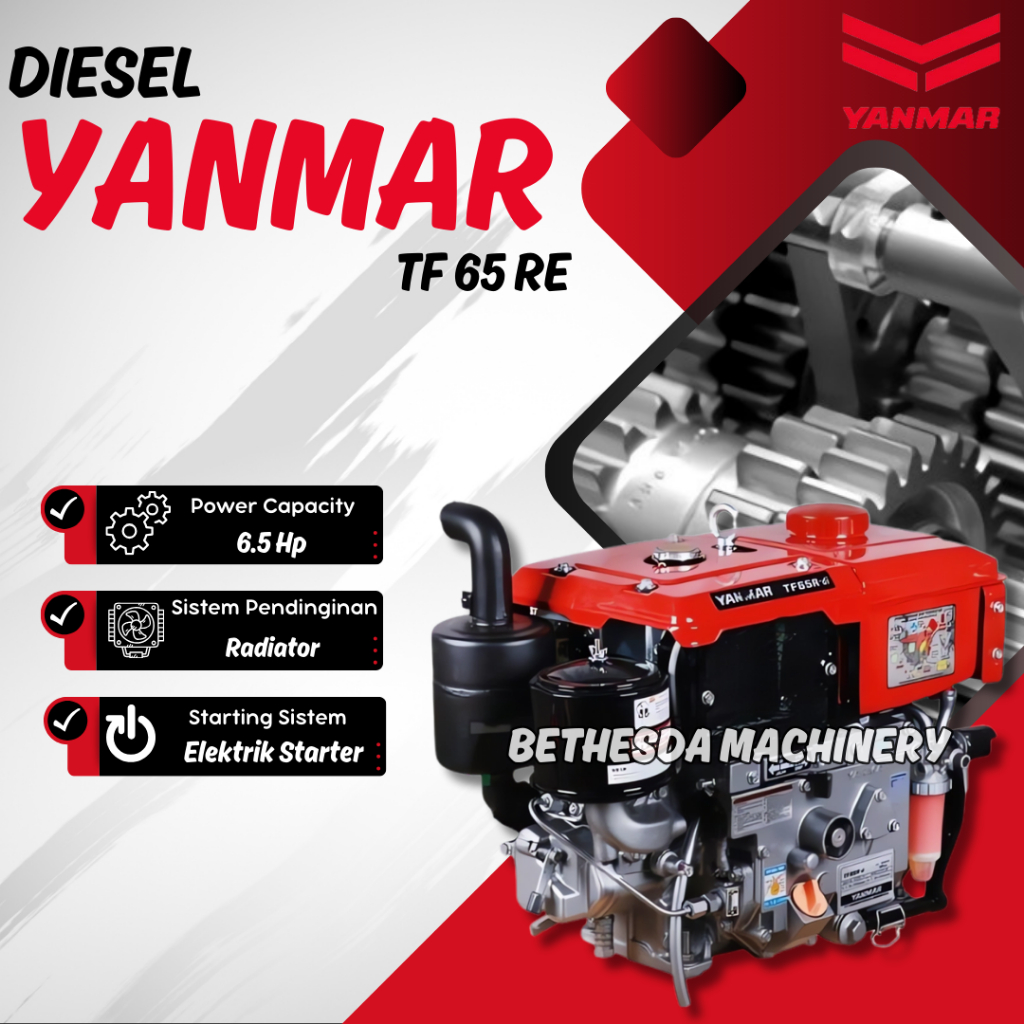 Diesel Yanmar TF 65RE 6.5Hp