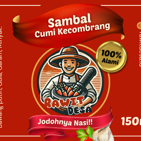 

Best Seller! Sambel Cumi Kecombrang (Sambel Super Pedas Isi Cumi-cumi dengan Aroma Bunga Kecombrang)