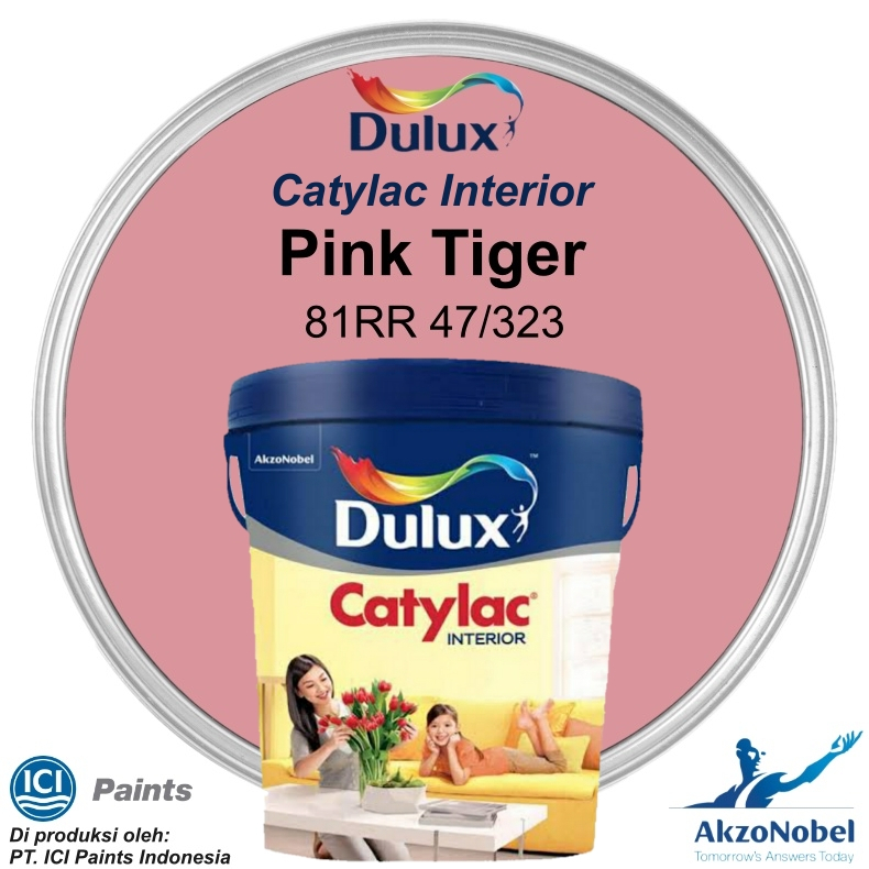 CAT DULUX CATYLAC INTERIOR 25 KG - PINK TIGER 81RR 47/323