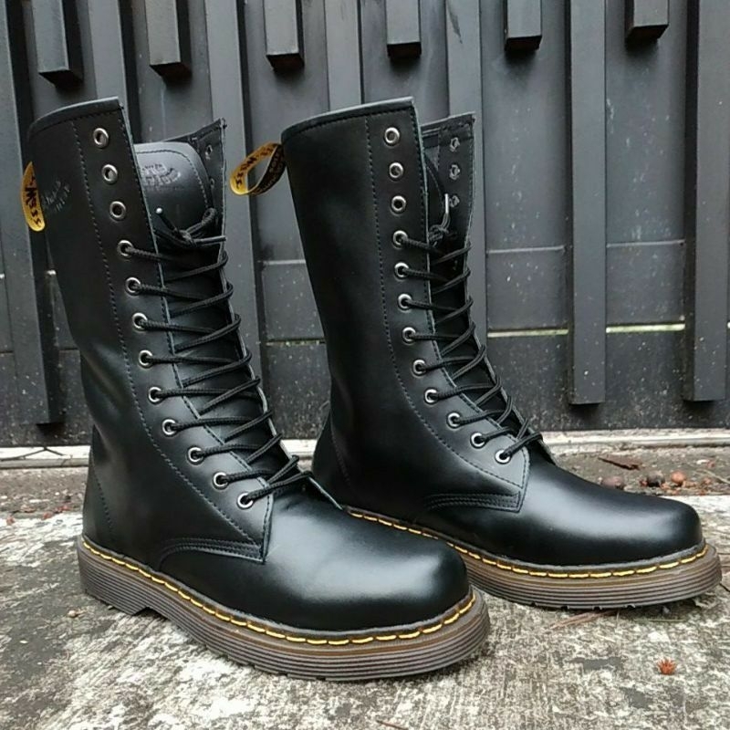 SEPATU BOOTS KLASIK KULIT DR MARTENS SEPATU PRIA DOKMAR SEPATU BOOTS PRIA KULIT 3,8,10,12 LUBAN