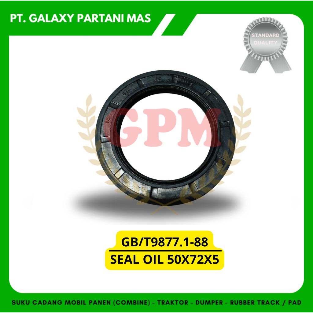 SEAL SPROCKET HT88 (TIPIS) / FRAMEWORK OIL SEAL 50X72X5 / GB/T9877.1-88