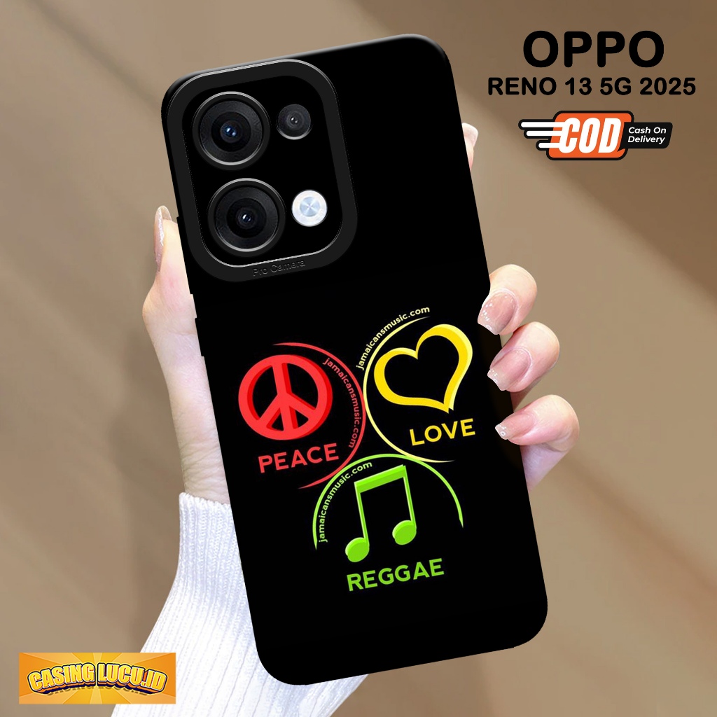 Case Oppo Reno 13 5G 2025 Terbaru - Fashion Case Band - Casing Hp Oppo Reno 13 5G 2025 Terbaru - Sof