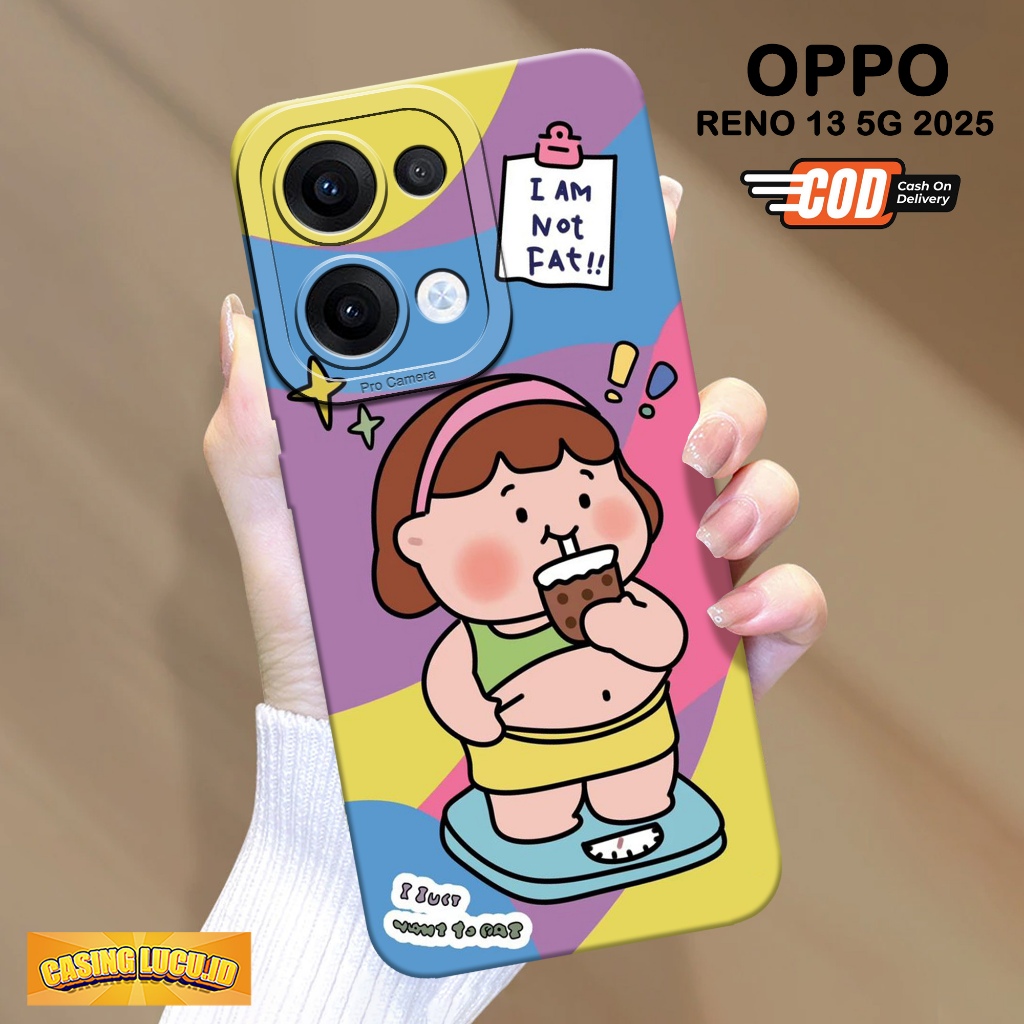 Case Oppo Reno 13 5G 2025 Terbaru - Fashion Case Kartun - Casing Hp Oppo Reno 13 5G 2025 Terbaru - S