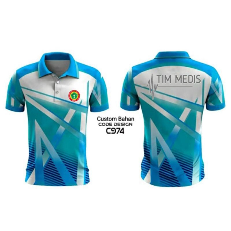 KAOS JERSEY TIM MEDIS/PERAWAT FREE CUSTOM FULL PRINTING KUALITAS PREMIUM