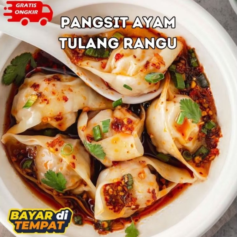 

PANGSIT AYAM TULANG RANGU | ISI 10 | FIMEE FROZEN