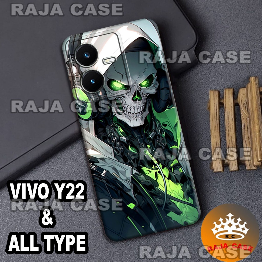 Rc24/Softase karet Hp VIVO Y22 - Motif Cowok Keren/case Hp  VIVO Y22 - casing  VIVO Y22 - Silikon  V