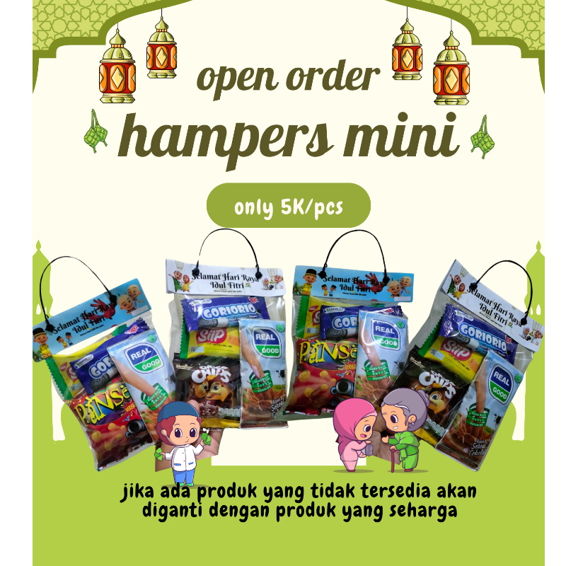 

Hampers Mini Hampers Anak I Lebaran & Ulang tahun