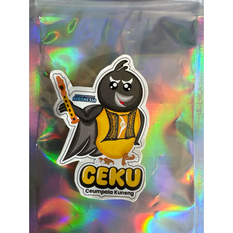 

Stiker Menarik Karakter Ceumpala Kuneng Wisata Edukasi