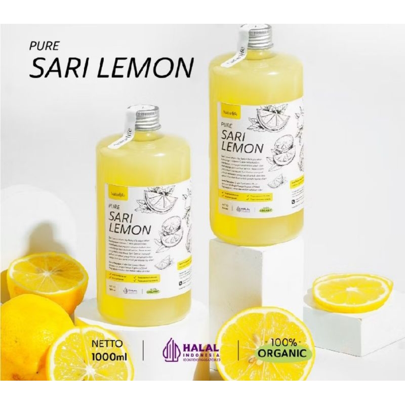 

Sari Lemon 100℅ Asli Tanpa Campuran Air